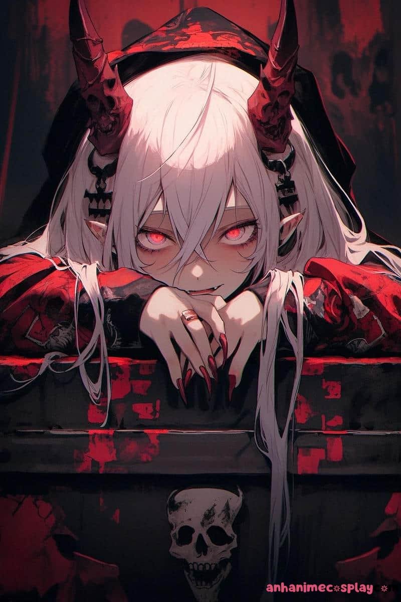 ảnh anime kinh dị quỷ quái